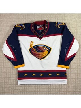 Pro Player Atlanta Thrashers NHL Hockey Jersey L/XL White